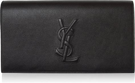 ysl kate leather clutch|farfetch YSL clutch.